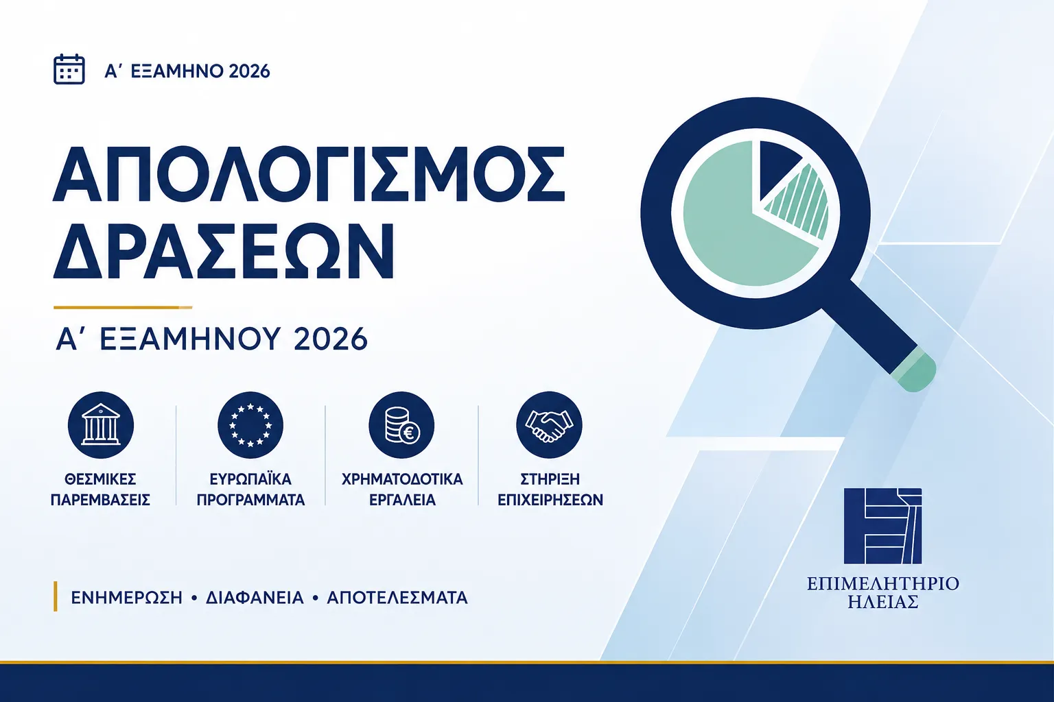Απολογισμός Δράσεων 2026 Banner