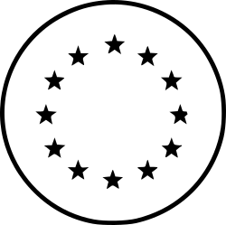 European Union stars icons